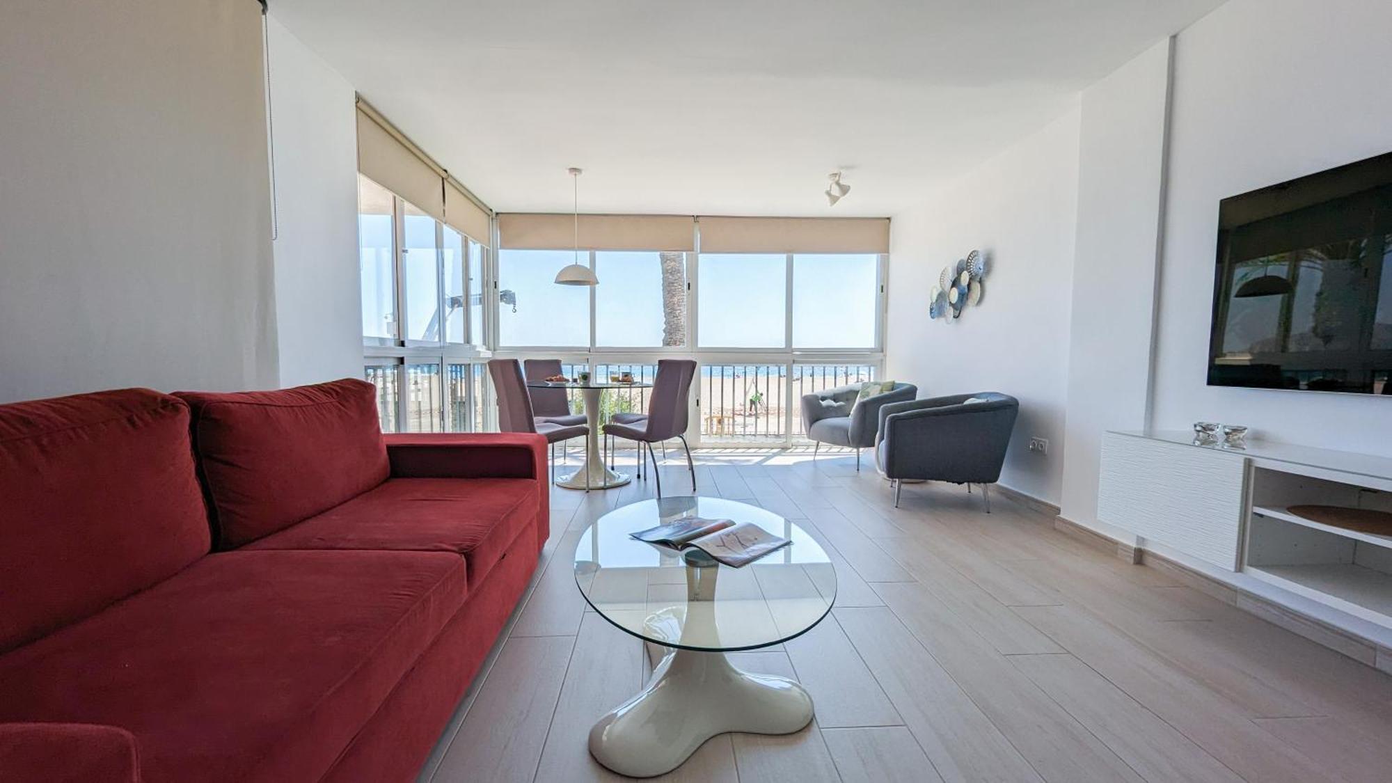 Esmeralda Sea Front Apartment Benidorm Luaran gambar